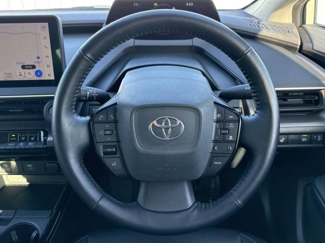 プリウス Ｚ　新品タイヤ／保証書／ディスプレイオーディオ＋ナビ／トヨタセーフティセンス／シートエアコン／全方位モニター／車線逸脱防止支援システム／シート　合皮／パーキングアシスト　自動操舵　衝突被害軽減システム（15枚目）