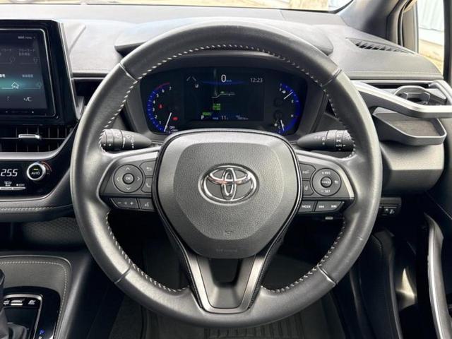 カローラツーリング ハイブリッドダブルバイビー　保証書／社外　９インチ　ＳＤナビ／トヨタセーフティセンス／車線逸脱防止支援システム／シート　ハーフレザー／ドライブレコーダー　前後／ヘッドランプ　ＬＥＤ／ＥＴＣ／ＥＢＤ付ＡＢＳ／横滑り防止装置（15枚目）