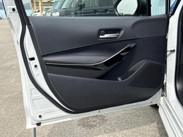 カローラツーリング ハイブリッドダブルバイビー　保証書／社外　９インチ　ＳＤナビ／トヨタセーフティセンス／車線逸脱防止支援システム／シート　ハーフレザー／ドライブレコーダー　前後／ヘッドランプ　ＬＥＤ／ＥＴＣ／ＥＢＤ付ＡＢＳ／横滑り防止装置（21枚目）