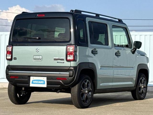 ハスラー タフワイルド　保証書／純正　９インチ　メモリーナビ／セーフティサポート（スズキ）／シートヒーター　前席／全方位モニター／車線逸脱防止支援システム／登録済未使用車／ヘッドランプ　ＬＥＤ／ＵＳＢジャック　全周囲カメラ（3枚目）