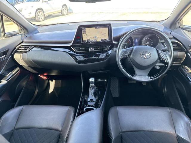 C-HR G 純正 9インチ SDナビ/トヨタセーフティセンス/シートヒーター 前席/車線逸脱防止支援システム/シート ハーフレザー/ドライブレコーダー 社外/ヘッドランプ LED/Bluetooth接続 ドラレコ(24枚目)