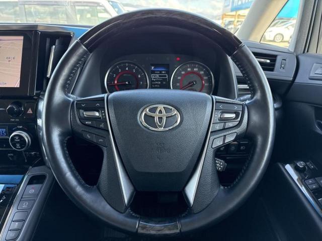 アルファード Ｓ　Ｃパッケージ　新品タイヤ／モデリスタエアロ／保証書／ディスプレイオーディオ＋ナビ９インチ／フリップダウンモニター　純正　１２．８インチ／トヨタセーフティセンス／両側電動スライドドア／シートヒーター　前席　フルエアロ（14枚目）