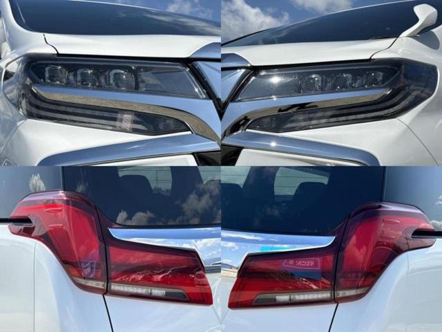 アルファード Ｓ　Ｃパッケージ　新品タイヤ／モデリスタエアロ／保証書／ディスプレイオーディオ＋ナビ９インチ／フリップダウンモニター　純正　１２．８インチ／トヨタセーフティセンス／両側電動スライドドア／シートヒーター　前席　フルエアロ（56枚目）