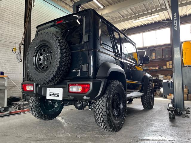 ジムニーシエラ ＪＣ　１インチリフトアップ　新品タイヤホイール　　登録済未使用車　衝突被害軽減システム　リアパーキングセンサー　スマートキー　ＬＥＤヘッドライト　クルコン　シートヒーター　オートハイビーム　オートエアコン（8枚目）