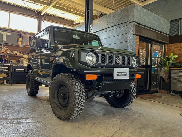 ジムニー XL IRON4×4 CLASSIC EDITIONコンプリートカー リフトアップ ナビ ETC スマートキー DEANホイール BFグッドリッチMTタイヤ シートカバー(4枚目)
