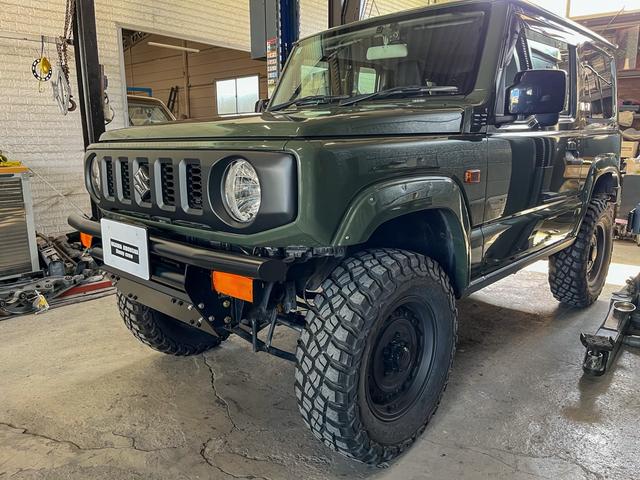 ジムニー XL IRON4×4 CLASSIC EDITIONコンプリートカー リフトアップ ナビ ETC スマートキー DEANホイール BFグッドリッチMTタイヤ シートカバー(16枚目)