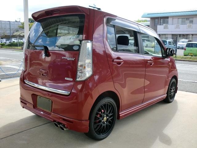 ワゴンＲスティングレー Ｔ　ターボ車　レーダーブレーキサポート　シルクブレイズＬｙｎｘフルエアロ　社外１７インチホイール　ＥＴＣ（6枚目）