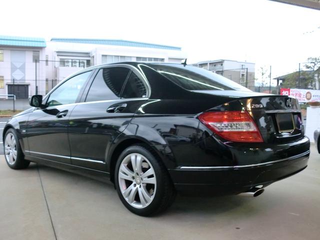 Cクラス C200コンプレッサー アバンギャルド 純正ナビ ステアリングスイッチ Bカメラ HIDライト オートライト クルコン 純正ホイール17インチ フォグランプ リアフォグ ETC 専用ハーフレザー(5枚目)