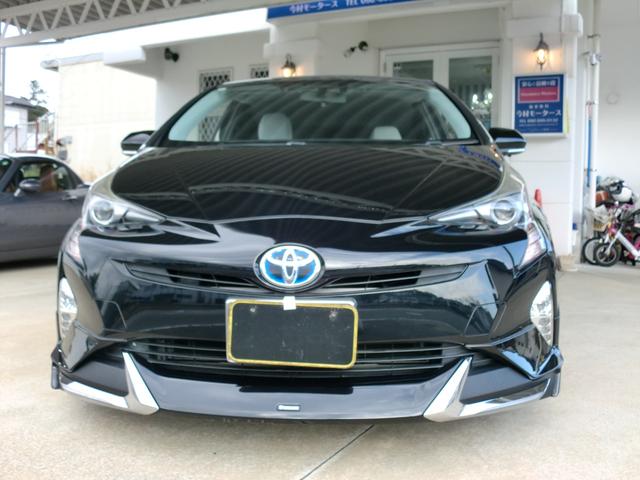 プリウス Ｓツーリングセレクション　モデリスタフルエアロ　１９インチＡＷ　ストラーダ９インチナビ（2枚目）