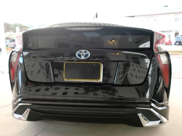 プリウス Ｓツーリングセレクション　モデリスタフルエアロ　１９インチＡＷ　ストラーダ９インチナビ（6枚目）