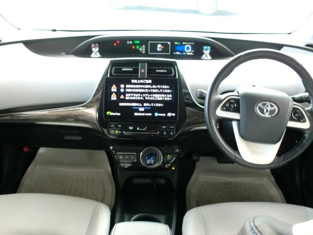 プリウス Ｓツーリングセレクション　モデリスタフルエアロ　１９インチＡＷ　ストラーダ９インチナビ（16枚目）