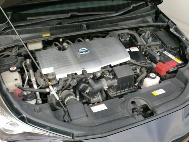 プリウス Ｓツーリングセレクション　モデリスタフルエアロ　１９インチＡＷ　ストラーダ９インチナビ（44枚目）