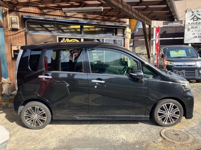 ムーヴ カスタム X VSスマートセレクションSA&SN ナビテレビ バックカメラ 前後ドライブレコーダー ETC アイドリングストップ ブラウンレザー調シートカバー 社外アルミホイール(4枚目)