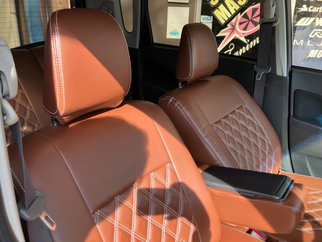 ムーヴ カスタム X VSスマートセレクションSA&SN ナビテレビ バックカメラ 前後ドライブレコーダー ETC アイドリングストップ ブラウンレザー調シートカバー 社外アルミホイール(13枚目)