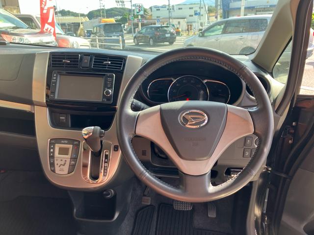 ムーヴ カスタム X VSスマートセレクションSA&SN ナビテレビ バックカメラ 前後ドライブレコーダー ETC アイドリングストップ ブラウンレザー調シートカバー 社外アルミホイール(20枚目)