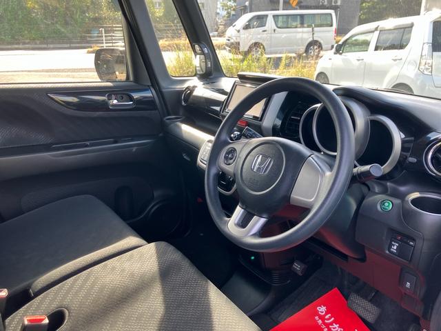 N-BOXカスタム G・Lパッケージ ナビテレビ 前後ドライブレコーダー 片側パワースライドドア 純正アルミホイール スマートキー プッシュスタート セキュリティー ベンチシート(9枚目)