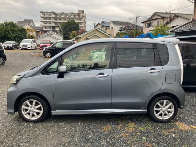 ムーヴ カスタム　Ｘ　ナビテレビ　ドライブレコーダー　ＥＴＣ　スマートキー　プッシュスタート　セキュリティー　ベンチシート　純正アルミホイール（4枚目）