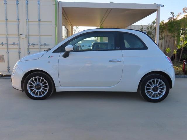 ５００Ｃ １．２　８Ｖ　ポップ　キャンバストップ　ＥＴＣ　純正アルミ　キーレス　バックセンサー　走行７３０００ｋｍ（10枚目）