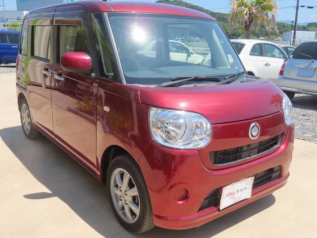 ムーヴキャンバス Ｘ　走行２８０００ｋｍ　ＨＤＤナビ　ワンセグ　両側スライドドア　ＣＶＴ　スマートキー　電動格納ミラー　ステアスイッチ　オートエアコン　パワステ　パワーウィンドウ　Ｗエアバッグ（7枚目）