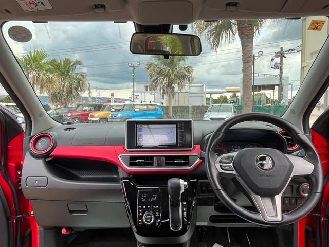 キャスト スポーツＳＡＩＩ　ナビ　フルセグＴＶ　ターボ　禁煙車　バックカメラ　ＥＴＣ　ＭＯＭＯステアリング　衝突軽減装置　Ｂｌｕｅｔｏｏｔｈ　シートヒーター　ハーフレザーシート　ＬＥＤ　ツートン（6枚目）
