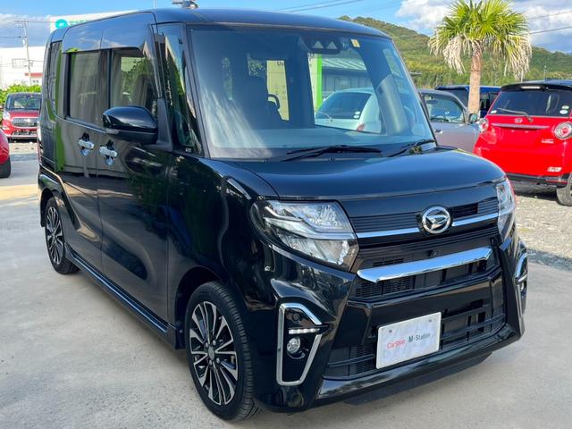 タント カスタムＲＳセレクション　純正ナビ　全方位モニター　禁煙車　ターボ　両側電動スライドドア　衝突軽減装置　ＥＴＣ　ドライブレコーダー　シートヒーター　障害物センサー　Ｂｌｕｅｔｏｏｔｈ（12枚目）