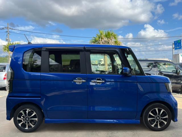 N-BOXカスタム G・Lホンダセンシング 純正8インチナビ 禁煙車 電動スライドドア フルセグTV バックカメラ ドライブレコーダー前後 ETC 衝突軽減装置 障害物センサー 純正アルミホイール LED(13枚目)