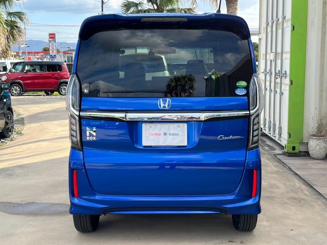 N-BOXカスタム G・Lホンダセンシング 純正8インチナビ 禁煙車 電動スライドドア フルセグTV バックカメラ ドライブレコーダー前後 ETC 衝突軽減装置 障害物センサー 純正アルミホイール LED(14枚目)