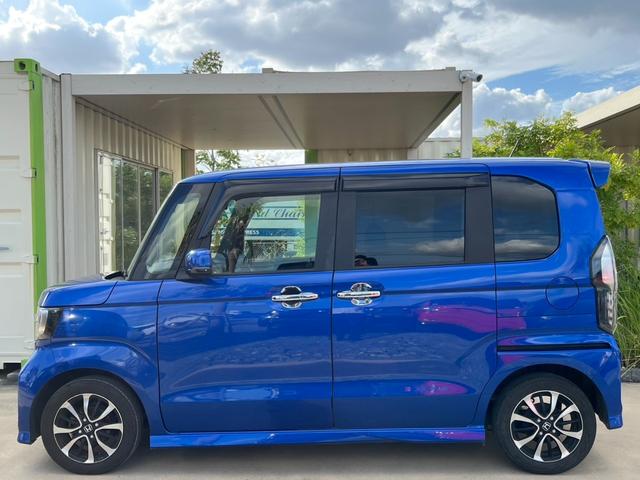 N-BOXカスタム G・Lホンダセンシング 純正8インチナビ 禁煙車 電動スライドドア フルセグTV バックカメラ ドライブレコーダー前後 ETC 衝突軽減装置 障害物センサー 純正アルミホイール LED(16枚目)