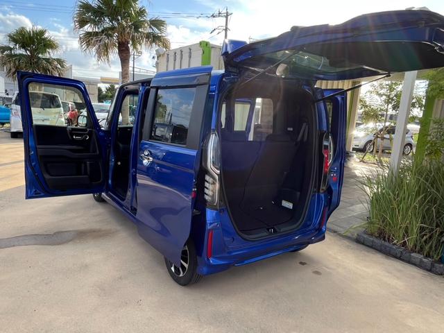 N-BOXカスタム G・Lホンダセンシング 純正8インチナビ 禁煙車 電動スライドドア フルセグTV バックカメラ ドライブレコーダー前後 ETC 衝突軽減装置 障害物センサー 純正アルミホイール LED(49枚目)