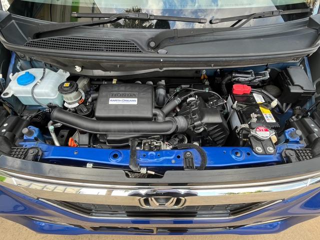 N-BOXカスタム G・Lホンダセンシング 純正8インチナビ 禁煙車 電動スライドドア フルセグTV バックカメラ ドライブレコーダー前後 ETC 衝突軽減装置 障害物センサー 純正アルミホイール LED(50枚目)