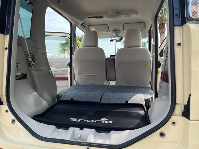 スペーシア ハイブリッドＸ　純正８インチナビ　全方位モニター　禁煙車　両側電動スライドドア　フルセグＴＶ　衝突軽減装置　Ｂｌｕｅｔｏｏｔｈ　シートヒーター　ＬＥＤ　ステアリングスイッチ（35枚目）