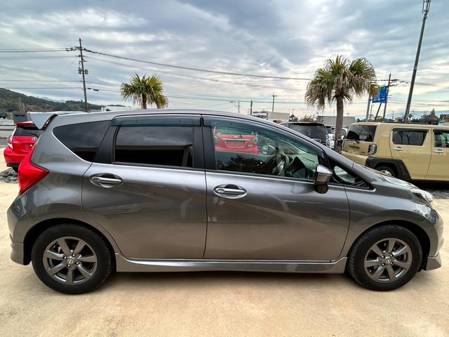 ノート X エアロスタイル V+セーフティ 純正ナビ 禁煙車 フルセグTV バックカメラ ETC ドラレコ前後 フルエアロ 衝突軽減装置 LED Bluetooth 純正アルミホイール USB接続(13枚目)