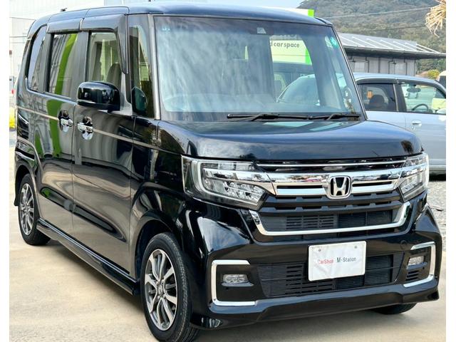 Ｎ－ＢＯＸカスタム Ｌ　純正ナビ　禁煙車　片側電動スライドドア　フルセグＴＶ　バックカメラ　衝突軽減装置　シートヒーター　Ｂｌｕｅｔｏｏｔｈ　障害物センサー　純正アルミホイール　ＬＥＤ（12枚目）