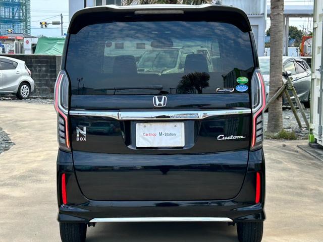 Ｎ－ＢＯＸカスタム Ｌ　純正ナビ　禁煙車　片側電動スライドドア　フルセグＴＶ　バックカメラ　衝突軽減装置　シートヒーター　Ｂｌｕｅｔｏｏｔｈ　障害物センサー　純正アルミホイール　ＬＥＤ（14枚目）