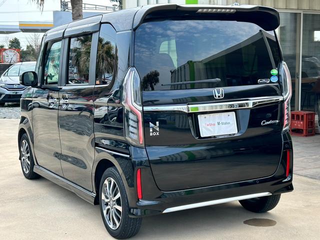 Ｎ－ＢＯＸカスタム Ｌ　純正ナビ　禁煙車　片側電動スライドドア　フルセグＴＶ　バックカメラ　衝突軽減装置　シートヒーター　Ｂｌｕｅｔｏｏｔｈ　障害物センサー　純正アルミホイール　ＬＥＤ（15枚目）