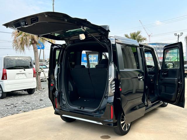 Ｎ－ＢＯＸカスタム Ｌ　純正ナビ　禁煙車　片側電動スライドドア　フルセグＴＶ　バックカメラ　衝突軽減装置　シートヒーター　Ｂｌｕｅｔｏｏｔｈ　障害物センサー　純正アルミホイール　ＬＥＤ（54枚目）