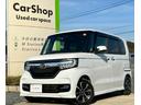 Ｎ－ＢＯＸカスタム Ｇ・Ｌホンダセンシング　純正８インチナビ　禁煙車　片側電動スライドドア　フルセグＴＶ　Ｂｌｕｅｔｏｏｔｈ　バックカメラ　シートヒーター　ＥＴＣ　ドライブレコーダー　クルーズコントロール　レーンアシスト　ＬＥＤ（4枚目）
