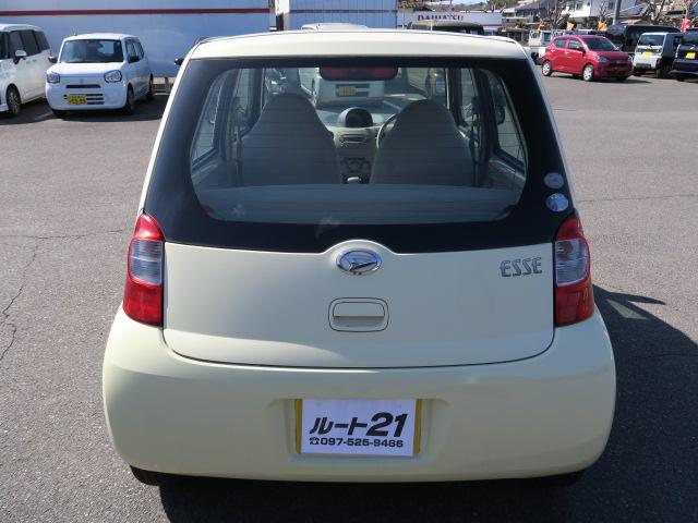 エッセ Ｌ　キーレスエントリー　ＣＤ　ライトレベル調節　セキュリティ　記録簿　エアコン　パワーステアリング　パワーウインドウ　Ｗエアバッグ（8枚目）