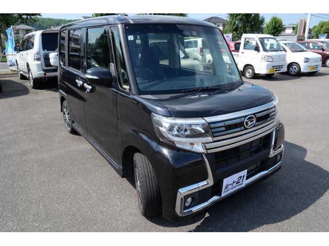 タント カスタムＲＳ　トップエディションＳＡＩＩＩ　両側電動スライドドア　ナビ　フルセグ　バックモニター　ＥＴＣ　シートヒーター　アイドリングストップ　トラクションコントロール　オートエアコン（4枚目）