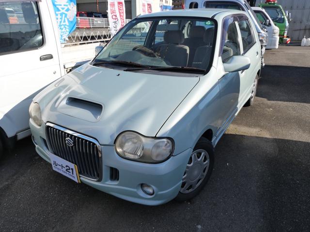 アルトＣ ベースグレード　ウッドパネル　オートエアコン　カセット　電動格納ミラー　パワーウィンドウ　パワーステアリング　Ｗエアバッグ（2枚目）