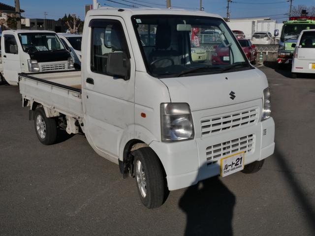 キャリイトラック KCエアコン・パワステ セレクト4WD車 エアコン パワーステアリング ラジオ 三方開 荷台ガード ライトレベル調節(4枚目)