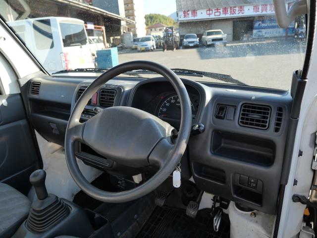 キャリイトラック KCエアコン・パワステ セレクト4WD車 エアコン パワーステアリング ラジオ 三方開 荷台ガード ライトレベル調節(13枚目)