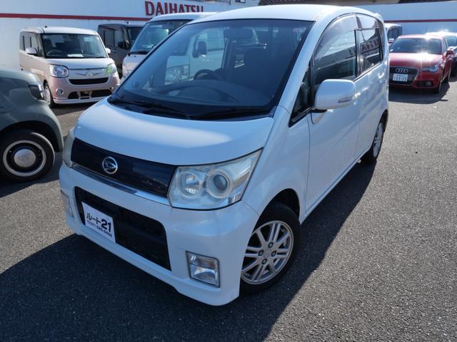 ムーヴ カスタム X ナビ フルセグ スマートキー オートエアコン ETC 電動格納ミラー プライバシーガラス セキュリティ 記録簿 パワーウィンドウ(2枚目)