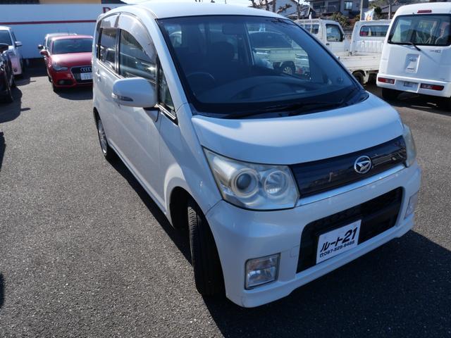 ムーヴ カスタム X ナビ フルセグ スマートキー オートエアコン ETC 電動格納ミラー プライバシーガラス セキュリティ 記録簿 パワーウィンドウ(4枚目)