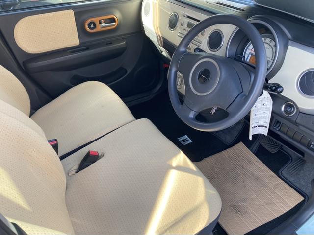 X CD スマートキー 電動格納ミラー ベンチシート CVT アルミホイール 盗難防止システム 衝突安全ボディ ABS エアコン パワーステアリング(11枚目)