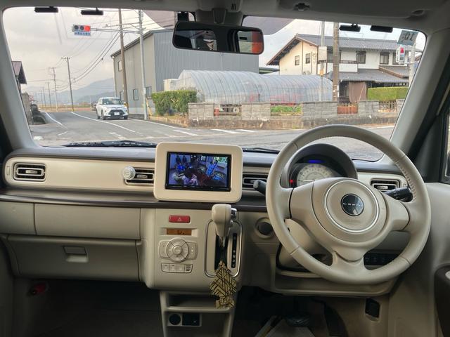 アルトラパン Ｆリミテッド　ＥＴＣ　メモリーナビ　ＨＩＤ　シートヒーター　盗難防止システム　安全衝突ボディ　衝突被害軽減システム　キーレスエントリー　スマートキー　アイドリングストップ（4枚目）