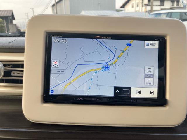 アルトラパン Ｆリミテッド　ＥＴＣ　メモリーナビ　ＨＩＤ　シートヒーター　盗難防止システム　安全衝突ボディ　衝突被害軽減システム　キーレスエントリー　スマートキー　アイドリングストップ（11枚目）