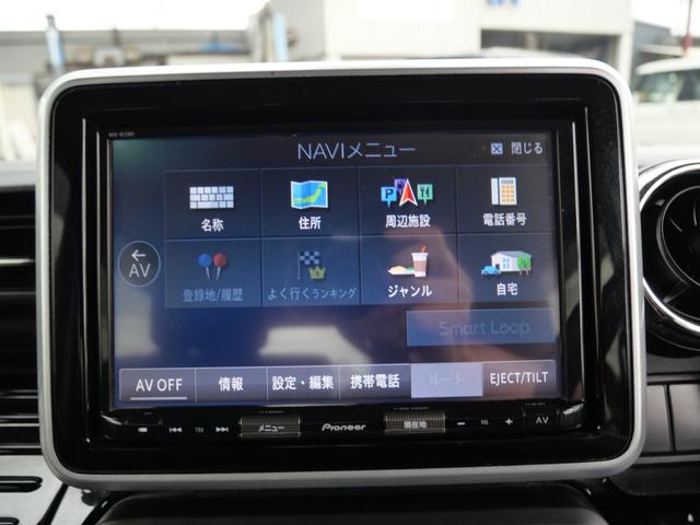 スペーシアカスタム ハイブリッドXS 8インチナビ フルセグ バックモニター スマートキー プッシュスタート 両側電動スライドドア シートヒーター 電動格納ミラー アイドリングストップ トラクションコントロール(34枚目)
