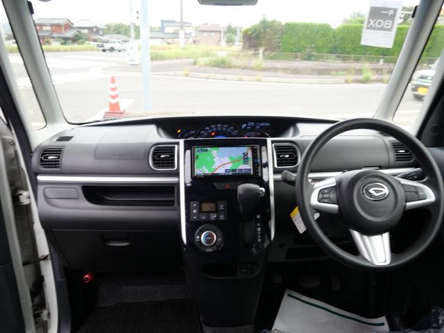 タント カスタムＸ　トップエディションリミテッドＳＡＩＩＩ　両側電動スライドドア　スマートキー　プッシュスタート　ナビ　フルセグ　全方位モニター　オートエアコン　シートヒーター　ＥＴＣ（8枚目）