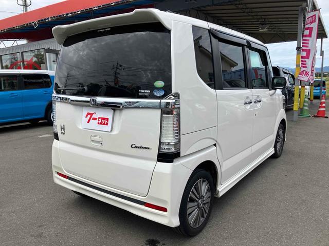 N-BOXカスタム G・Lパッケージ バックカメラ 両側スライド・片側電動 ナビ TV オートライト HID スマートキー アイドリングストップ ベンチシート CVT 盗難防止システム ABS ESC CD DVD再生 USB(15枚目)